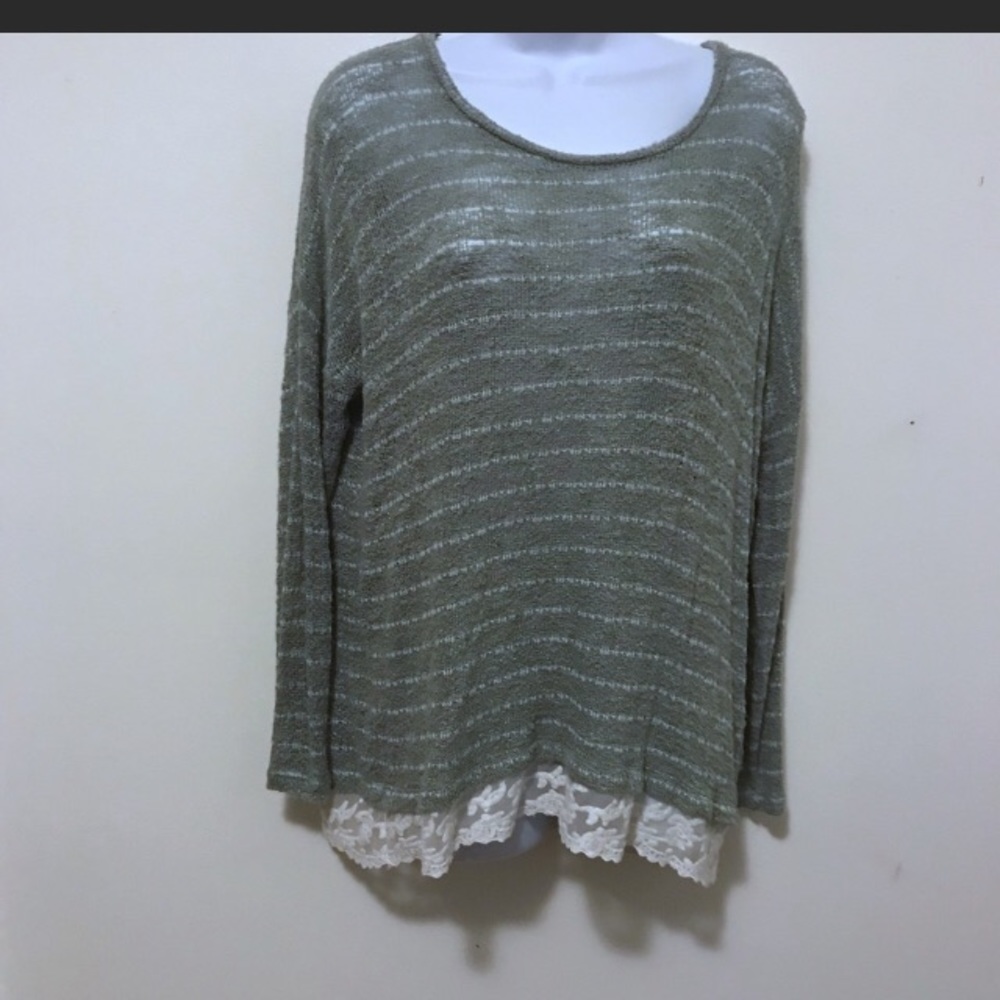 PINK ROSE KNIT SWEATER - Picture 2 of 6